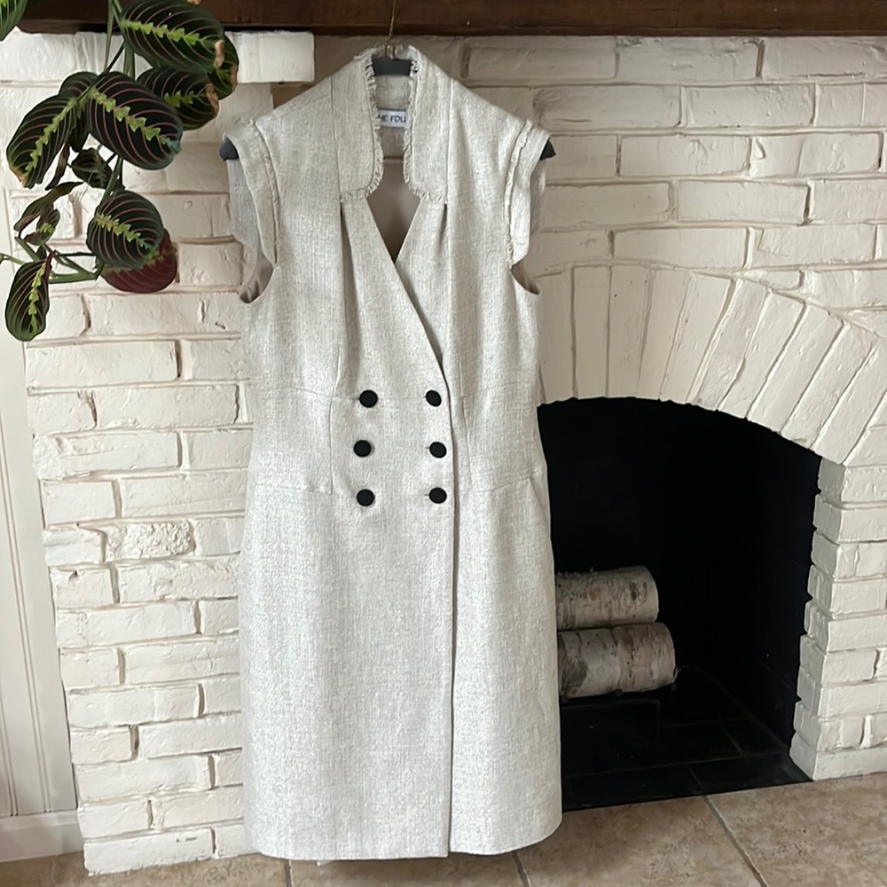 *amazing* The Fold London Sudbury Dress - linen cream